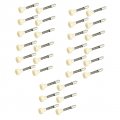 Housoutil 30 Pcs Accesories Spring Pin Bed Latches Screen Plunger For Cage Loaded Crib Window Plastic Board Fasten 
