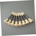 Housoutil 30 Pcs Accesories Spring Pin Bed Latches Screen Plunger For Cage Loaded Crib Window Plastic Board Fasten