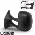 Acanii Telescoping Towing Power Heat Driver Side Mirror For 99-07 Ford F250-f550 Superduty 2000-2005 Excursion Left