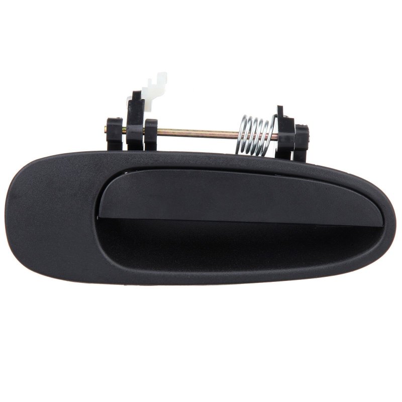 Door Handle Exterior Rear Passeneger Right Side Replacement Fit 1993-1997 For Geo Prizm Corolla Outside Black