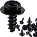 25pcs M6 3 2 5x15 5mm Splash Shield Bumper Cover Fender Liner Screws For Toyota Lexus 90159 60603 Hex Head With Washer 