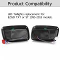 Waltyotur 1 Pair 12v Taillights Replacement For Ezgo Txt St Golf Cart 1995-2003 Rear Tail Light