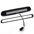 Led 3rd Brake Light For Chevy Silverado 2007-2014 For Gmc Sierra High Mount Stop Parking Third Black Housing Clear Lens