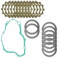 Caltric Clutch Friction Steel Plates And Gasket Kit Compatible With Yamaha Yz250f 2001 2002-2013