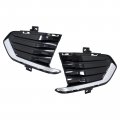 Left And Right Grille Fog Light Cover For Cadillac Xt5 2017 2018 2019 
