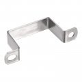 Uxcell U Shaped Connector Bracket 38 X 61mm 304 Stainless Steel For Door Closed Bar Holder Strut Channel 6pcs