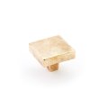 Schaub 815-nb Vinci Collection 1-3 4 Dia Square Knob Natural Bronze 
