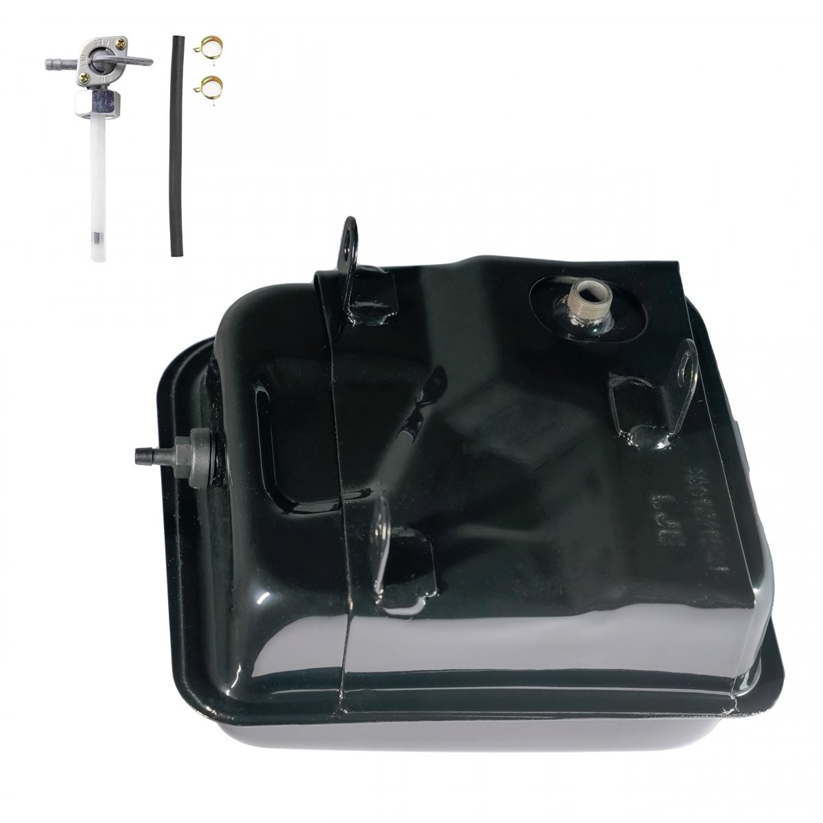 Gas Fuel Tank With Side Vent Port For Coleman Ck100 Ck100-s Sk100 Kids Go Kart Fits Realtree Rtk100 And Monster Mega Moto Max