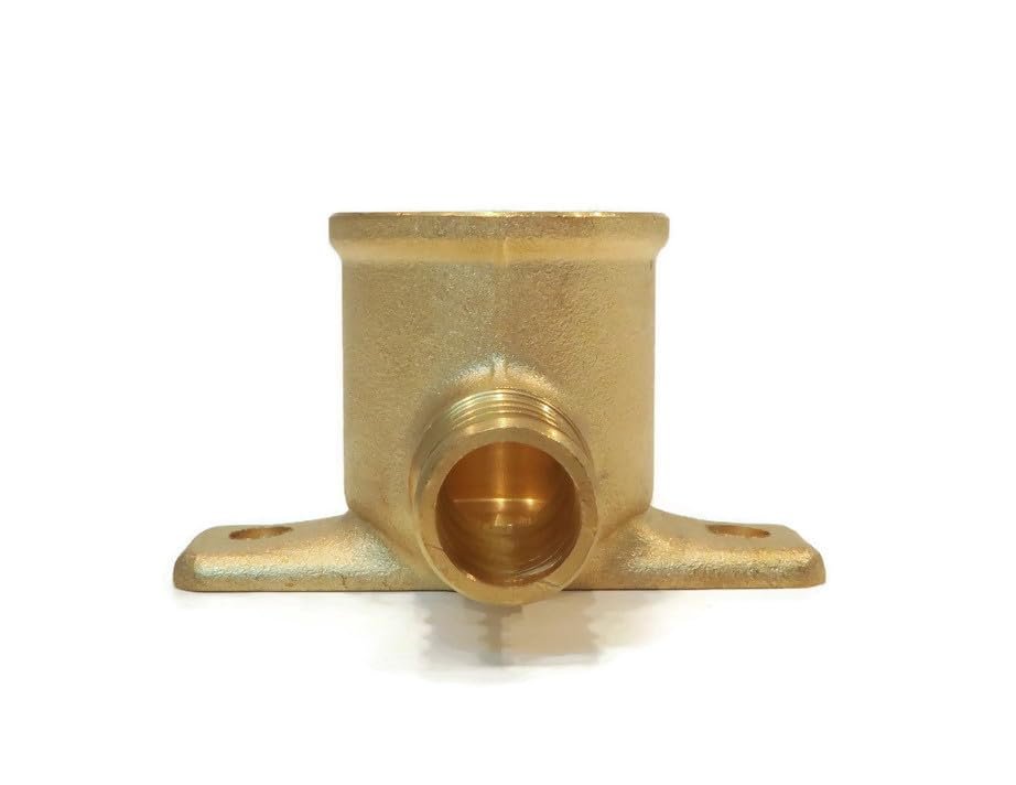 8 Pack 1 2 In Pex Brass Drop Ear Elbows Crimp Barbed Fittings Replace Sharkbite Uc334lf Lead Free Connectors