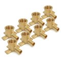 The Rop Shop 8 1 2 Pex Brass Drop Ear Elbows Fitting Replace Sharkbite Uc334lf 