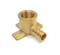 8 Pack 1 2 In Pex Brass Drop Ear Elbows Crimp Barbed Fittings Replace Sharkbite Uc334lf Lead Free Connectors