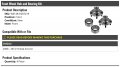 Marketplace Auto Parts Front Wheel Hub And Bearing Kit 4 Piece Compatible With 2008-2012 Honda Accord