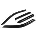 Dna Motoring Wvs-t2-0045 Window Visor Deflector Rain Guard 02-03 Mazda Protege5 Familia 1 Pack Dark Smoke 
