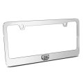Jeep Grill 3d Mirror Chrome Metal License Plate Frame Official Licensed Universal Fit For Car Suv Truck 12 In X 6 With Screw