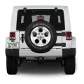 Jeep Grill 3d Mirror Chrome Metal License Plate Frame Official Licensed Universal Fit For Car Suv Truck 12 In X 6 With Screw