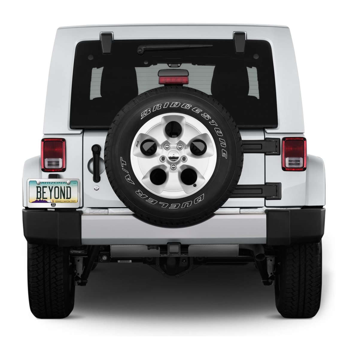 Jeep Grill 3d Mirror Chrome Metal License Plate Frame Official Licensed Universal Fit For Car Suv Truck 12 In X 6 With Screw