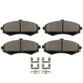 Front Disc Brake Pads Kit D941-7843 For 2002-2005 Hyundai Elantra 4pcs 