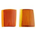 Pair Side Marker Lights For 1994 To 1998 Gmc C1500 Driver And Passenger Fits Gm2550148 Gm2551148 