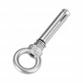 Uxcell M6 X 60 Expansion Eyebolt Eye Nut Screw With Ring 304 Stainless Steel Anchor Raw Bolts 5 Pcs