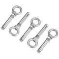 Uxcell M6 X 60 Expansion Eyebolt Eye Nut Screw With Ring 304 Stainless Steel Anchor Raw Bolts 5 Pcs