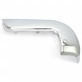 Rear Bumper End Cap Left Side For 2016 2023 Toyota Tacoma Chrome Corner Extension With Parking Sensor Holes Replacement