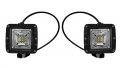 Aurora 3 Inch Wide Angle Scene Beam Off Road Led Cube Light Kit 