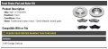 Front Semi-metallic Brake Pad And Rotor Kit Compatible With 1999 Dodge Dakota