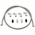 Secosautoparts Automatic Transmission Cooler Black Lines Kit 6an Hose Line For Gm 4l60e 4l65e