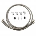 Secosautoparts Automatic Transmission Cooler Black Lines Kit 6an Hose Line For Gm 4l60e 4l65e