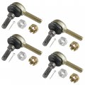 Caltric 2 Sets Of Tie Rod End Kit Compatible With Arctic Cat 250 2x4 4x4 1999-2005 375 2002 