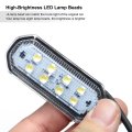 Augrex Led Trunk Light For Tesla Model Y Cargo Area Super Brighting Lamp Luggage Compartment Light Assembly 6000k Diamond White