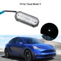 Augrex Led Trunk Light For Tesla Model Y Cargo Area Super Brighting Lamp Luggage Compartment Light Assembly 6000k Diamond White