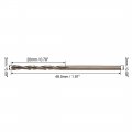 Uxcell Straight Shank Twist Drill Bits 2mm High Speed Steel 6542 With 5 Pcs For Stainless Alloy Metal Plastic Wood