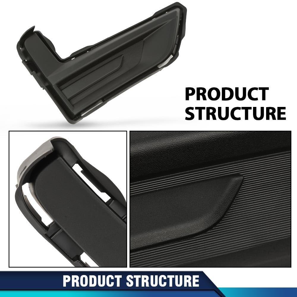 Fog Light Covers Pair For Nissan Rogue 2017 2018 2019 2020 Fits S Sl Sv And Special Edition Hybrid Submodels Black Abs Plastic