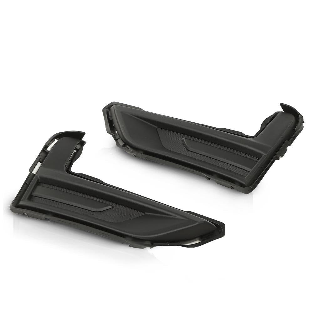 Fog Light Covers Pair For Nissan Rogue 2017 2018 2019 2020 Fits S Sl Sv And Special Edition Hybrid Submodels Black Abs Plastic