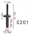 Autobahn88 Blind Rivet Compatible With Gm Ford Chrysler Bmw Oem 14063981 N803043s  Pack Of 20
