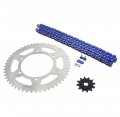 Blue Non O Ring Chain Sprocket Silver For Yamaha Tt-r230 2005-2014 12 52 112l