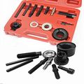 Automotive Pulley Puller And Installer Kit For Power Steering Pump Alternator Remover Carbon Steel Tool Set With Carrying Case 