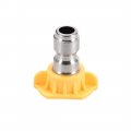 Uxcell Pressure Washer Spray Nozzle Tips 1 4 Stainless Steel 2 Pcs5 Degree 1 6mm Orifice Diameter