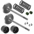 Caltric 2x Intake Valve Kit Compatible With Honda Pioneer 1000 1000-5 2016 2017 2018-2022
