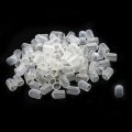 Tsnamay 100pcs Rubber End Caps High Temperature Resistance Flame Retardant Insulation Screw Protector Bolt Covers 8mm Clear 