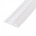 Uxcell Frameless Glass Shower Door Sweep Bottom Side Seal Strip H-type With 20mm Drip Rail 6mm X 2000mm Length