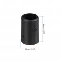 Uxcell 50pcs Wire Shelving Shelf Lock Clips Plastic For 1 Post Sleeves Replacements System Black