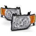 Chrome Housing Oe-style Headlight Headlamp Assembly For 2008-2012 Ford Escape Driver Passenger Side 