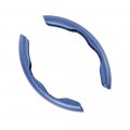 G-plus Universal 15 Steering Wheel Cover Car Anti-skid 2pcs Grip Protector Compatible With Most Trucks Suv Sedans Blue 
