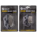 Niche Brake Pad Set For Bmw F650cs F650gs F650st G650x 34117697086 34217707908 Front Rear Organic