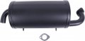 Solarhome Exhaust Muffler With Gasket 11061-0132 18091-0235 18091-0487 Compatible Kawasaki Mule 600 610 2x4 4x4 2004-2020