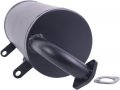 Solarhome Exhaust Muffler With Gasket 11061-0132 18091-0235 18091-0487 Compatible Kawasaki Mule 600 610 2x4 4x4 2004-2020