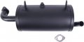 Solarhome Exhaust Muffler With Gasket 11061-0132 18091-0235 18091-0487 Compatible Kawasaki Mule 600 610 2x4 4x4 2004-2020