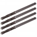 Floating Shelf Brackets 12x120mm Invisible Adjustable Hex Pipe Supports 4 Pcs